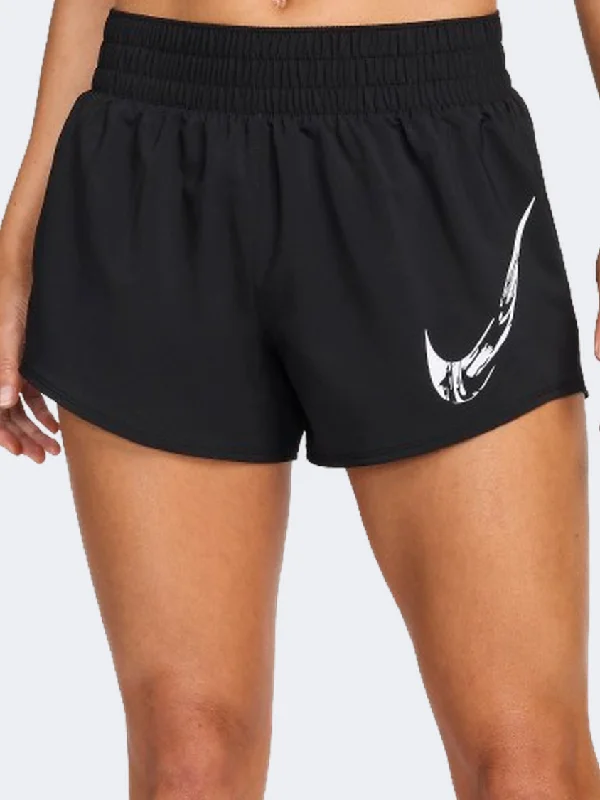 Nike One Swoosh Women Running Pant Black/White