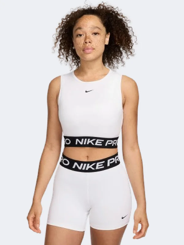 Nike Pro Df 365 Women Training Tank White/Black