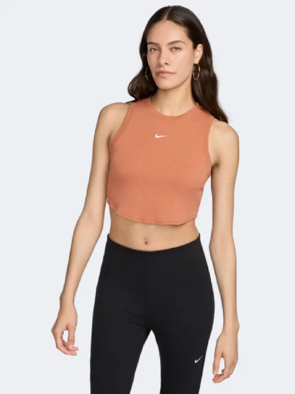 Nike Sportswear Essentials Chill Women Lifestyle Tank Terra Blush/Sail