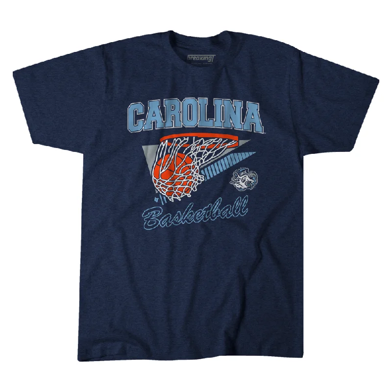 North Carolina Vintage Basketball T-Shirt by BreakingT