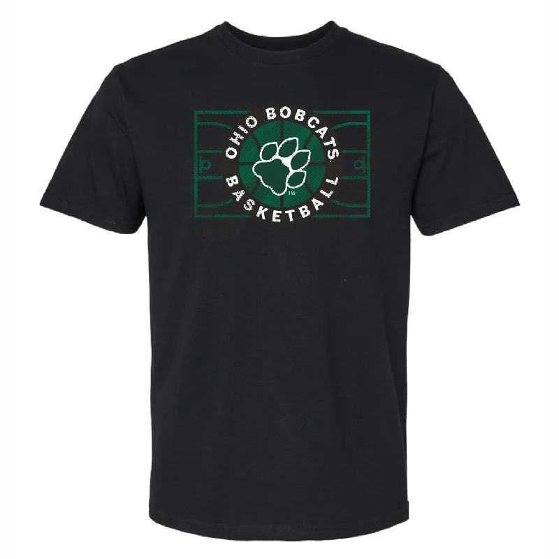 Ohio Basketball Black Court BOGO T-Shirt