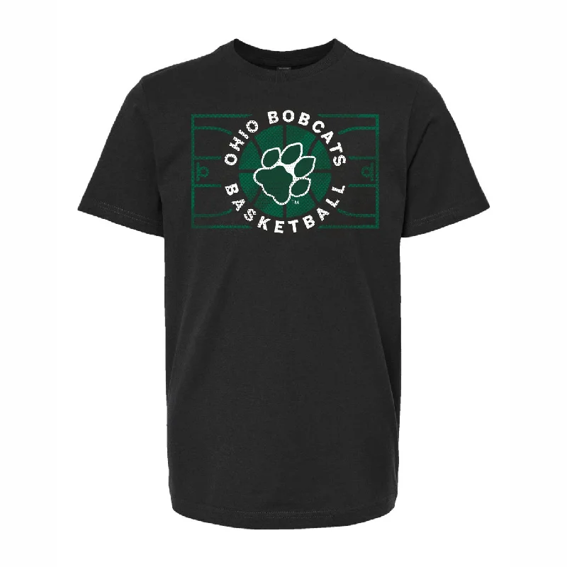 Ohio Basketball Youth Black Court BOGO T-Shirt