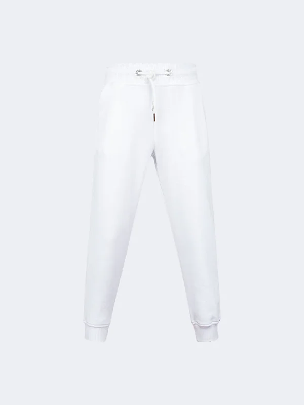 Oil And Gaz Cuffed Kids-Girls Lifestyle Pant White