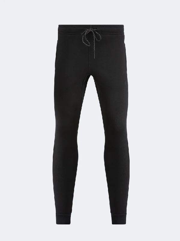 Oil And Gaz Cuffed  Men Lifestyle Pant Black