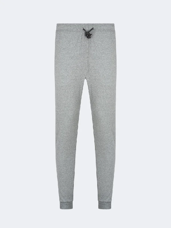 Oil And Gaz Cuffed Men Lifestyle Pant  Heather Grey