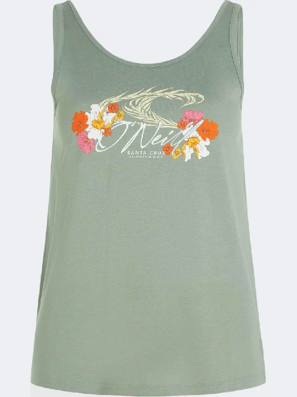 Oneill Luana Women Beach Tank Lily Pad