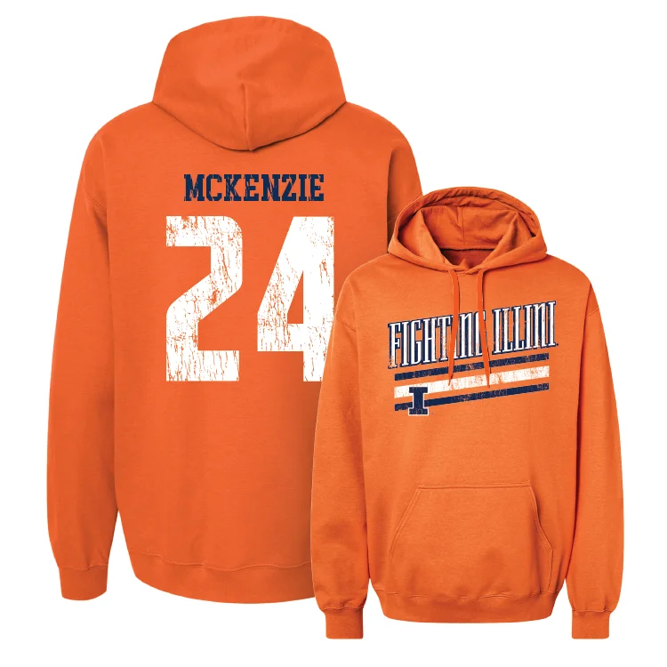 Orange Slant Hoodie - Adalia McKenzie #24