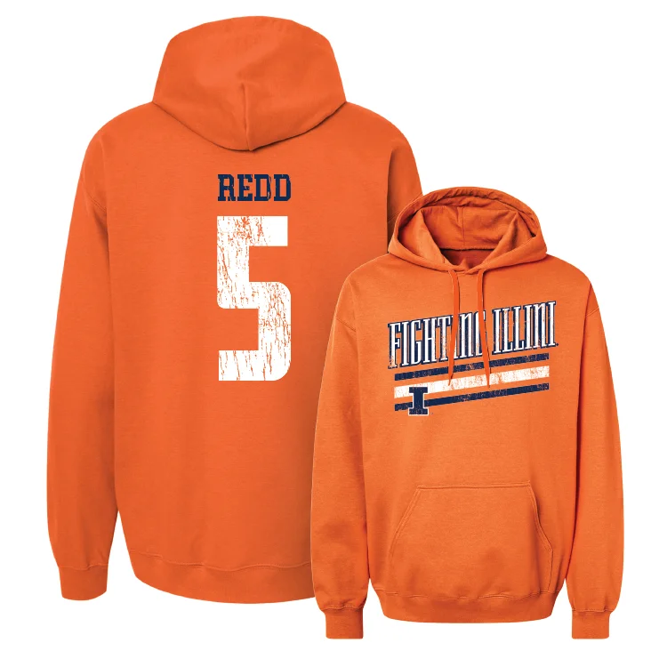 Orange Slant Hoodie - AJ Redd #5