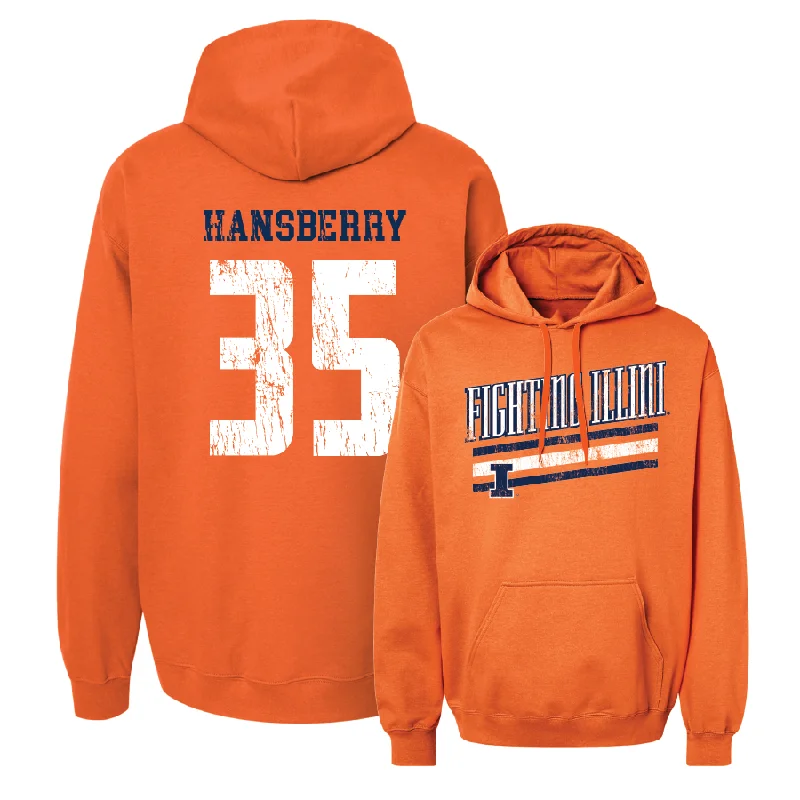 Orange Slant Hoodie - Amani Hansberry #35