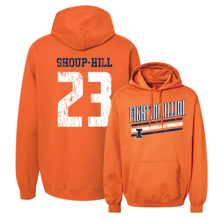 Orange Slant Hoodie - Brynn Shoup-Hill #23