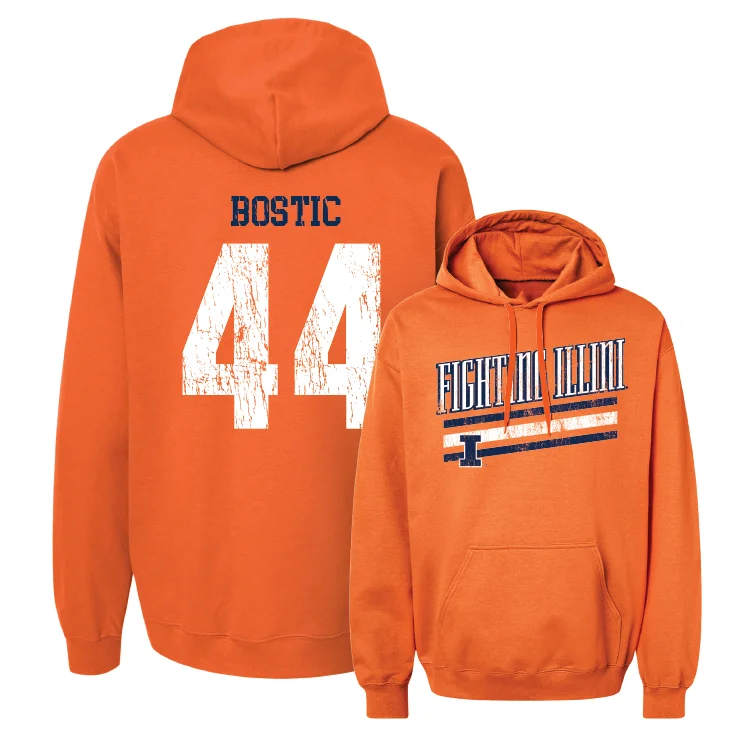 Orange Slant Hoodie - Kendall Bostic #44