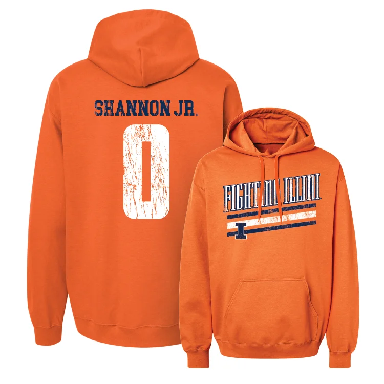 Orange Slant Hoodie - Terrence Shannon Jr. #0