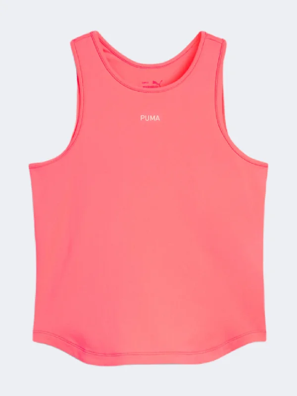 Puma Cloudspun Women Training Tank Sunset Glow