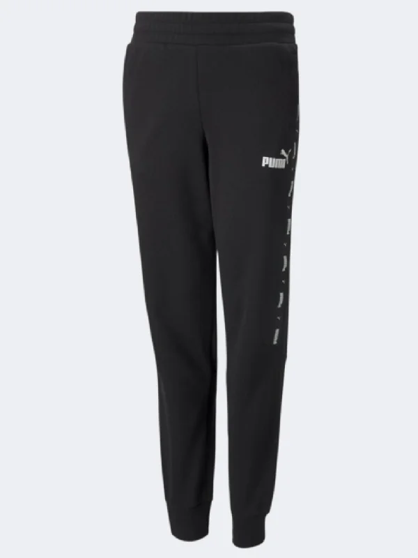 Puma Essential Tape Boys Lifestyle Pant Black