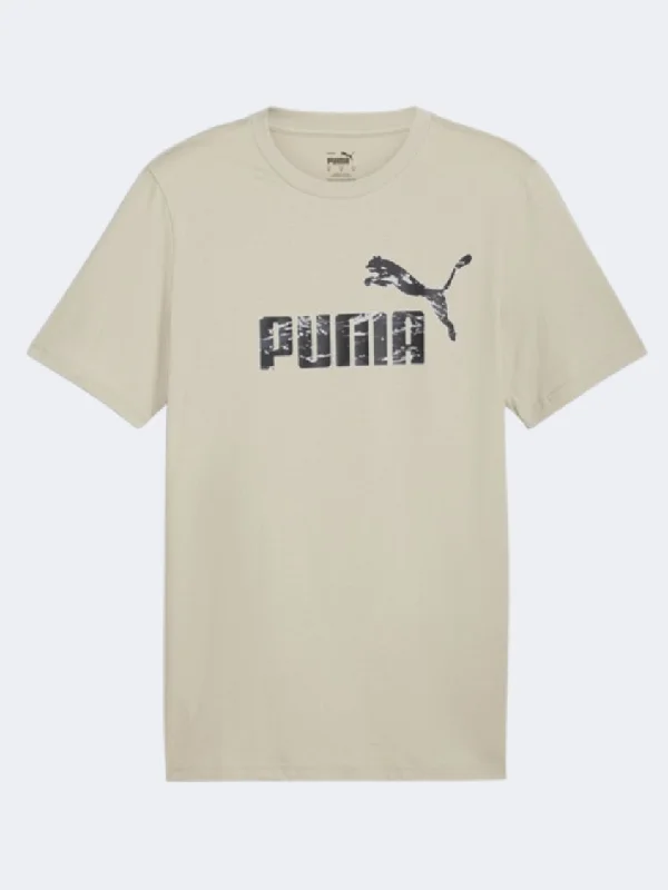 Puma Essentials Camo Men Lifestyle T-Shirt Desert Dust