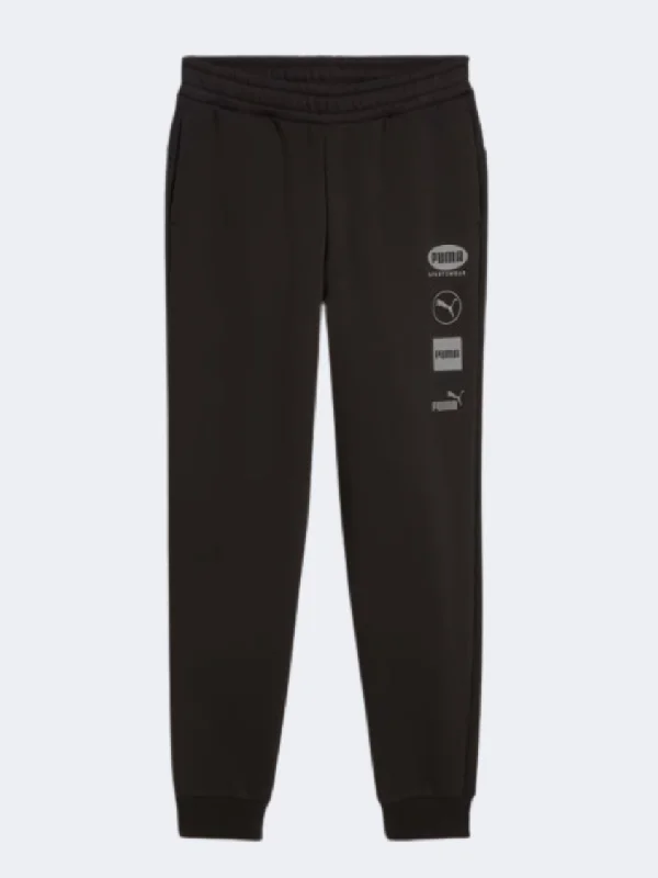 Puma Power Graphic Boys Training Pant Black