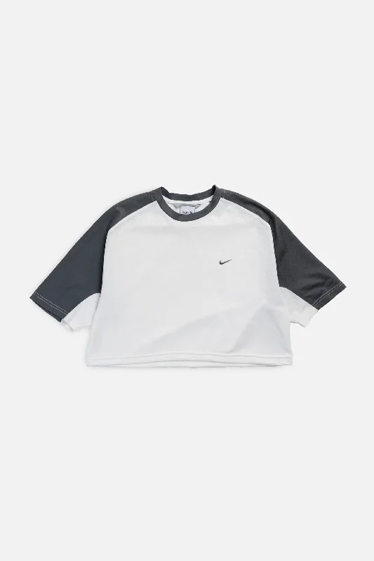 Rework Nike Crop Tee - XL