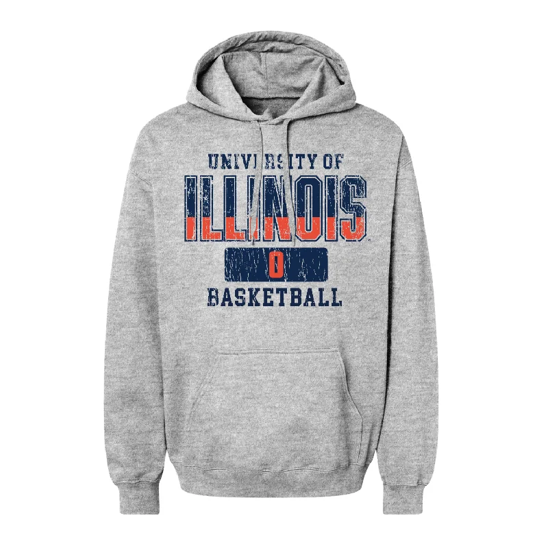 Sport Grey Varsity Hoodie - Terrence Shannon Jr. #0