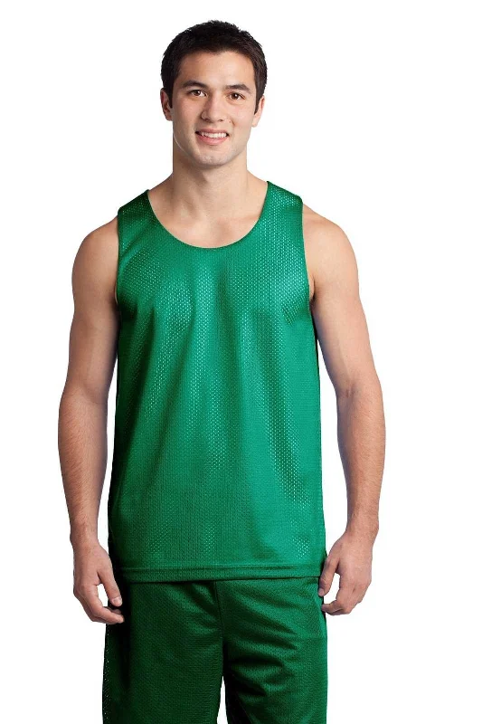 Sport-Tek ST500 PosiCharge Classic Mesh Reversible Tank - Kelly Green