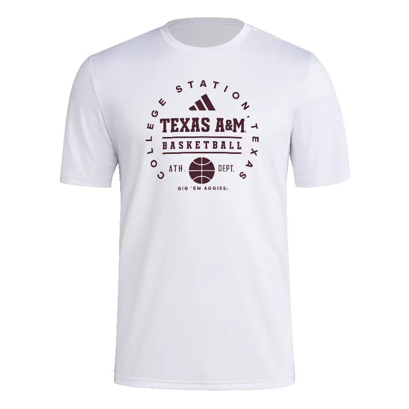 Texas A&M Basketball Pre-Game Tee - College Station