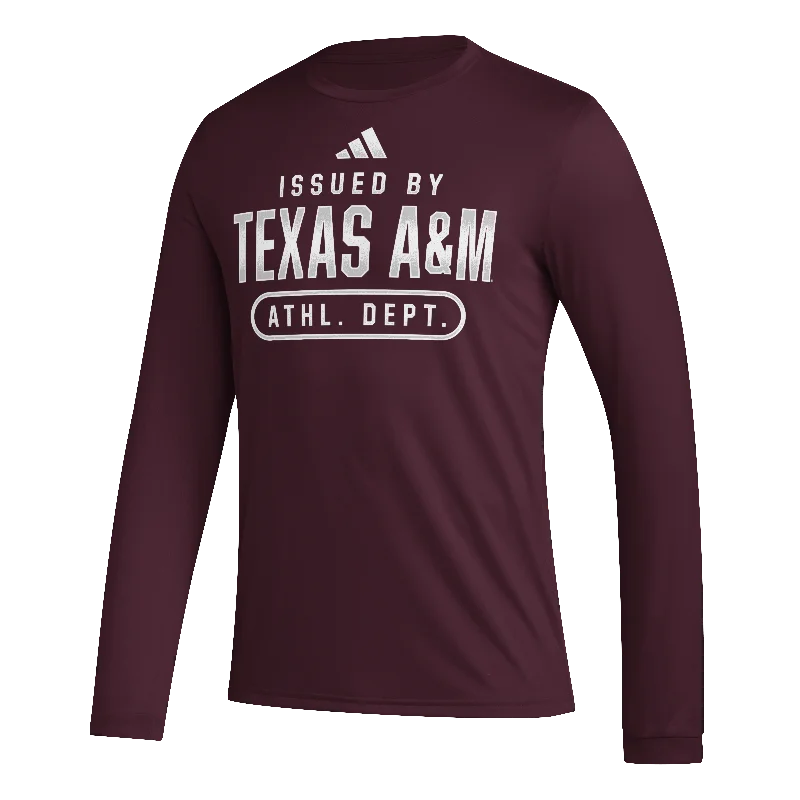 Texas A&M L/S Pre-Game Tee - Athletic Dept. (SST)