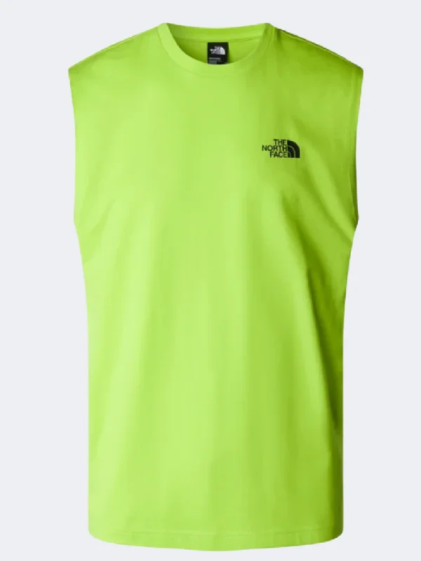 The North Face Simple Dome Men Lifestyle Tank Fizz Lime