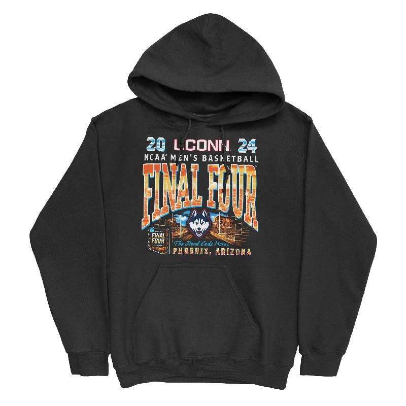 UCONN MBB 2024 Final Four Streetwear Hoodie by Retro Brand