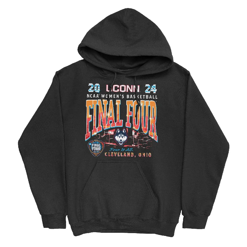 UCONN WBB 2024 Final Four Streetwear Hoodie by Retro Brand