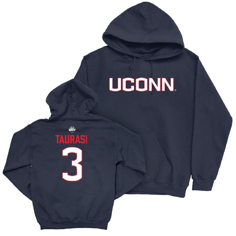 Legacy Collection: UConn Women's Basketball Navy Sideline Hoodie - Diana Taurasi | #3