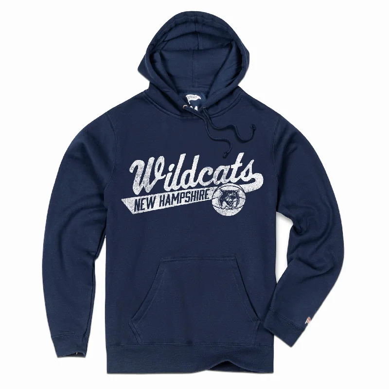 UNH Vintage Basketball Hoodie