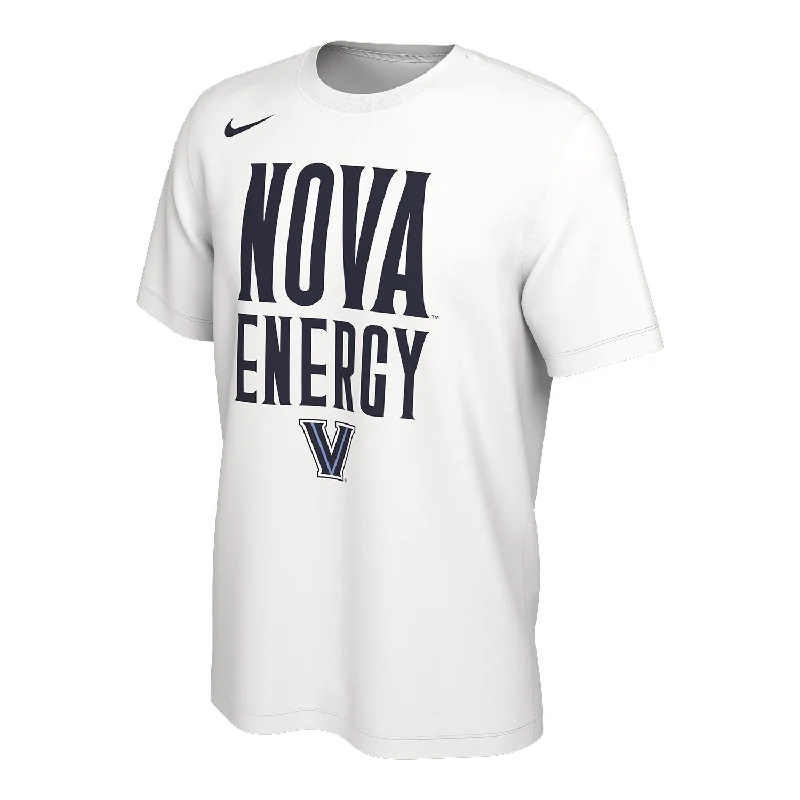 Villanova Wildcats Nike Energy Bench White T-Shirt