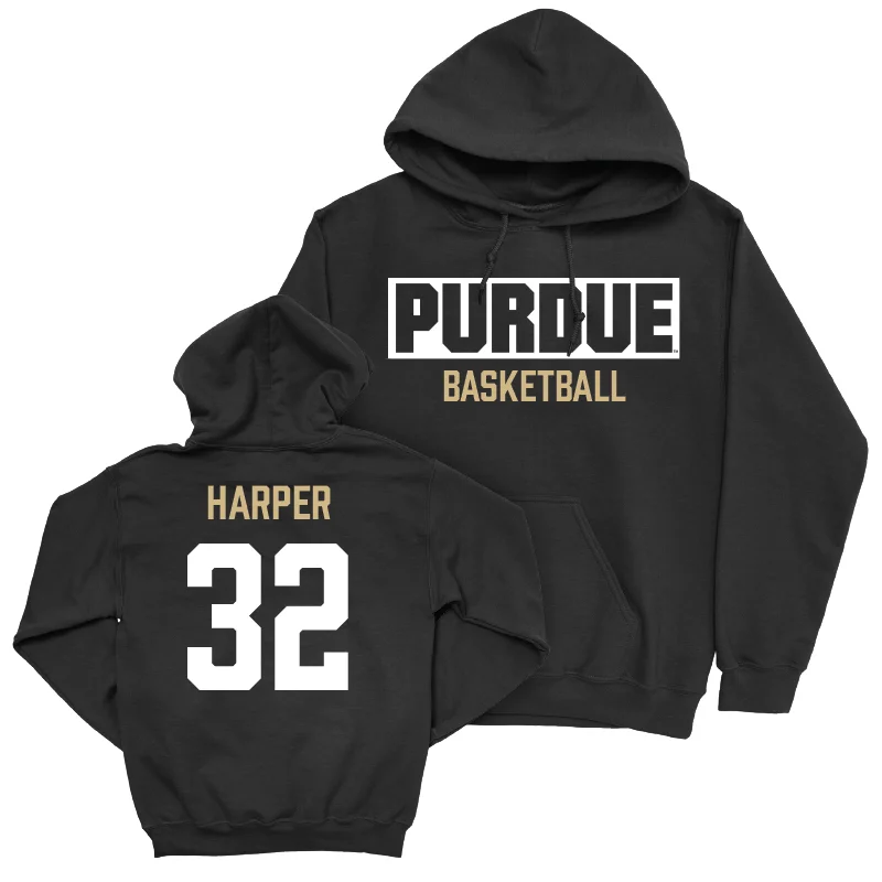 Women's Basketball Black Staple Hoodie  - Alaina Harper