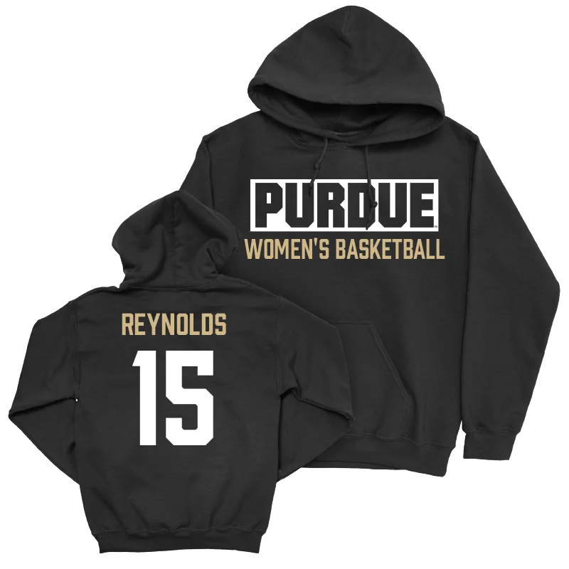 Women's Basketball Black Staple Hoodie - Mila Reynolds | #15