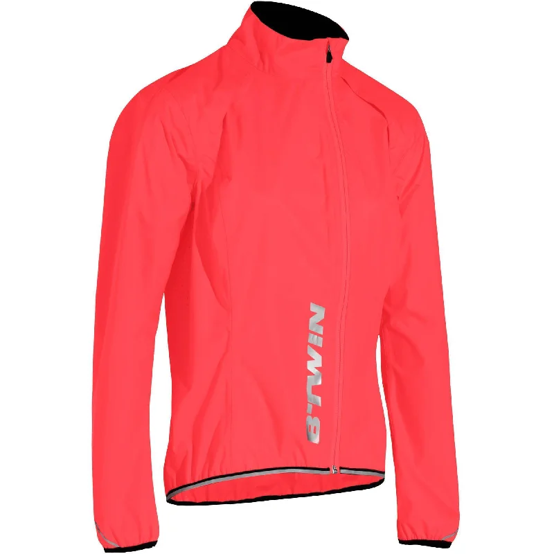 Women's Cycling Rain Jacket 500