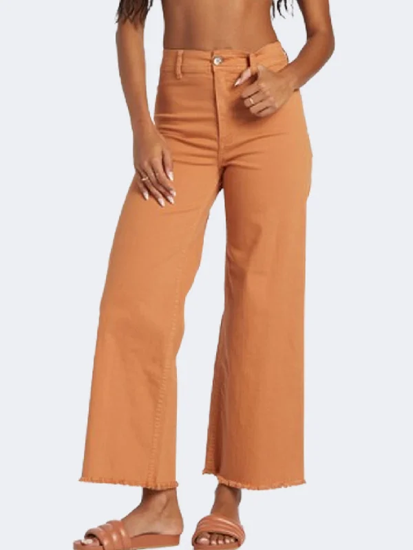 Billabong Free Fall Women Lifestyle Pant Toffee Orange