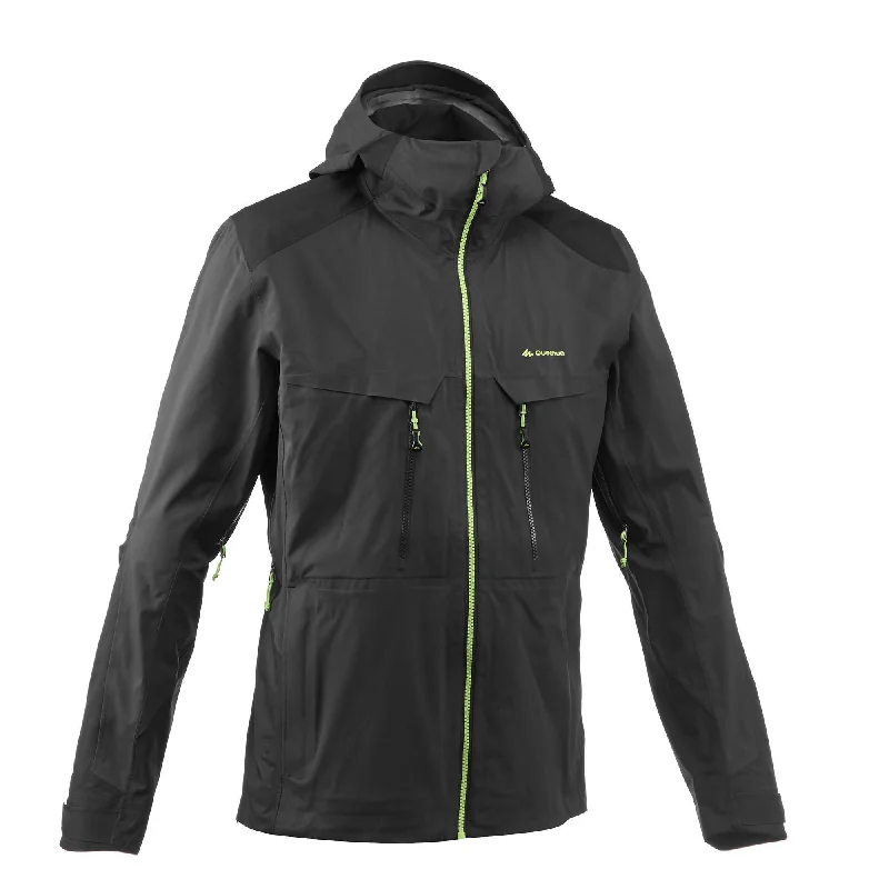 Men's Mountain Hiking Waterproof Rain Jacket Forclaz 900