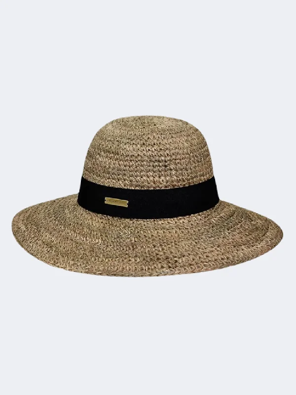 Stamion Seagrass Women Beach Hat Natural