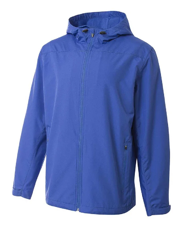 A4 N4264 Full Zip Force Windbreaker Jacket - Royal