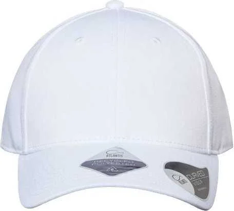 Atlantis Headwear JOSHUA Sustainable Structured Cap - White