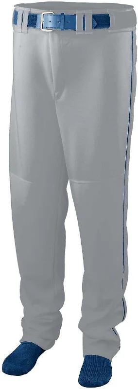 Augusta 1446 Series Baseball Softball Pant with Piping Youth - Gy Ny