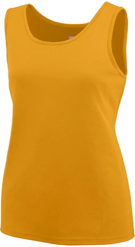 Augusta 1705 Ladies Training Tank - Gold