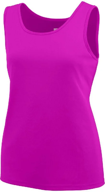 Augusta 1705 Ladies Training Tank - Pink