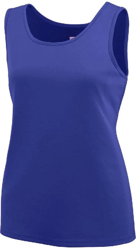 Augusta 1705 Ladies Training Tank - Purple