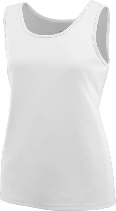 Augusta 1705 Ladies Training Tank - White