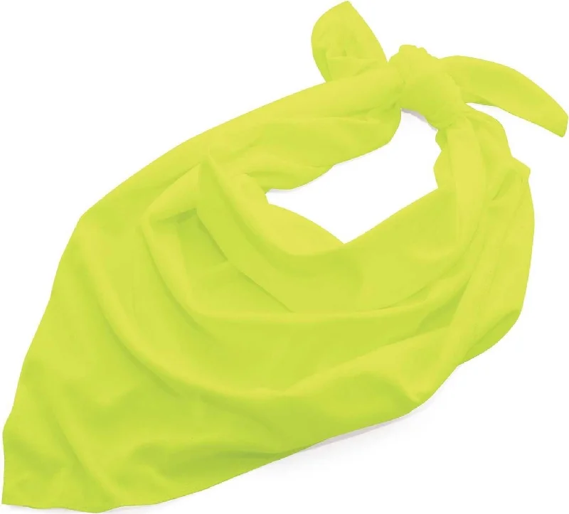 Augusta 2220 Oversized Bandana - Safety Green