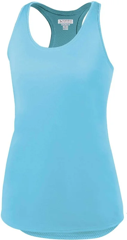 Augusta 2434 Ladies Sojourner Tank - Aqua