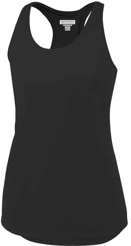 Augusta 2434 Ladies Sojourner Tank - Black