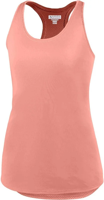 Augusta 2434 Ladies Sojourner Tank - Coral