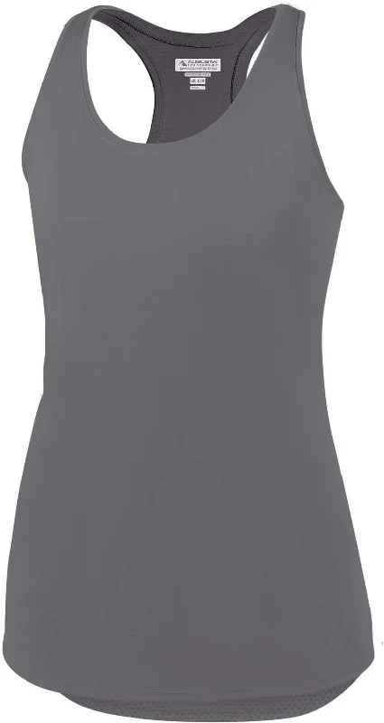 Augusta 2434 Ladies Sojourner Tank - Graphite