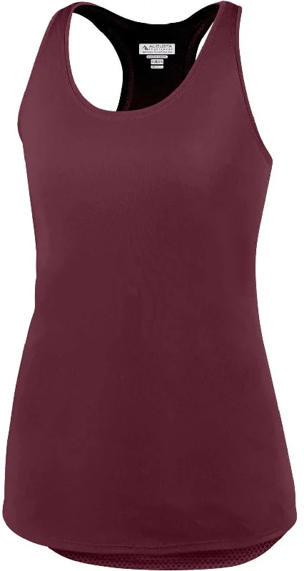 Augusta 2434 Ladies Sojourner Tank - Maroon